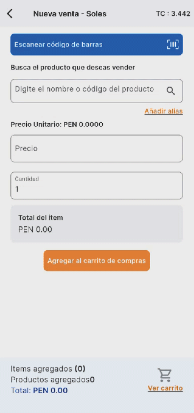 Captura App TANKEA POS 3