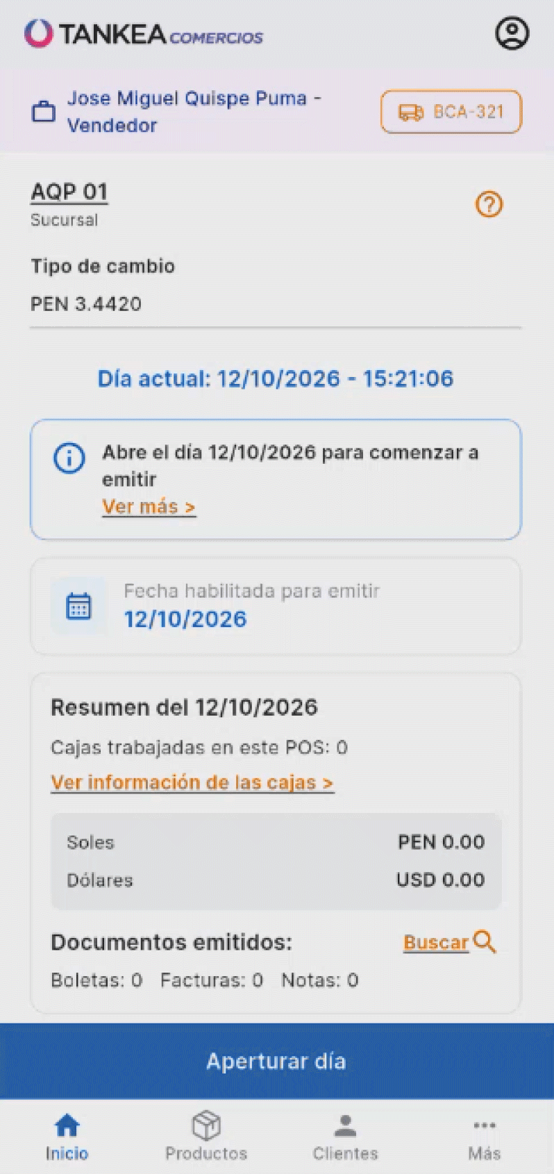 Captura App TANKEA POS 1